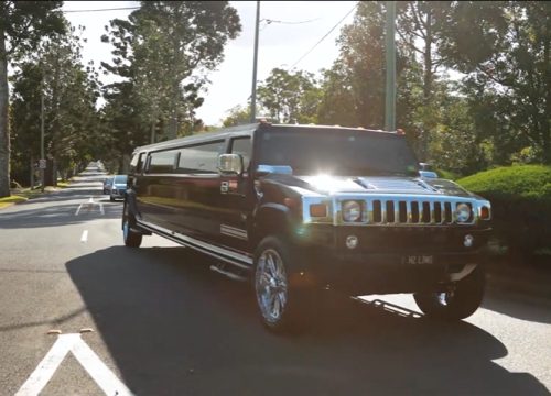 Stretch Hummer H2 Black